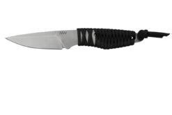 ANV Knives P100 Sleipner, Grey Paracord, P100-003, Black Kydex Sheath, Cuchillo De Cuello