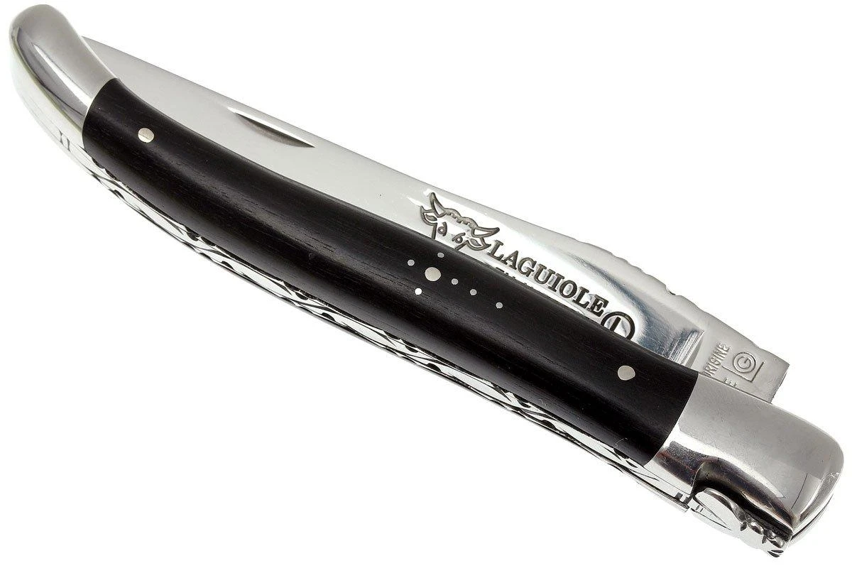 Laguiole En Aubrac HP 12cm De Madera De ébano Limado A Mano L0212EBH-FSI1 - Imagen 3