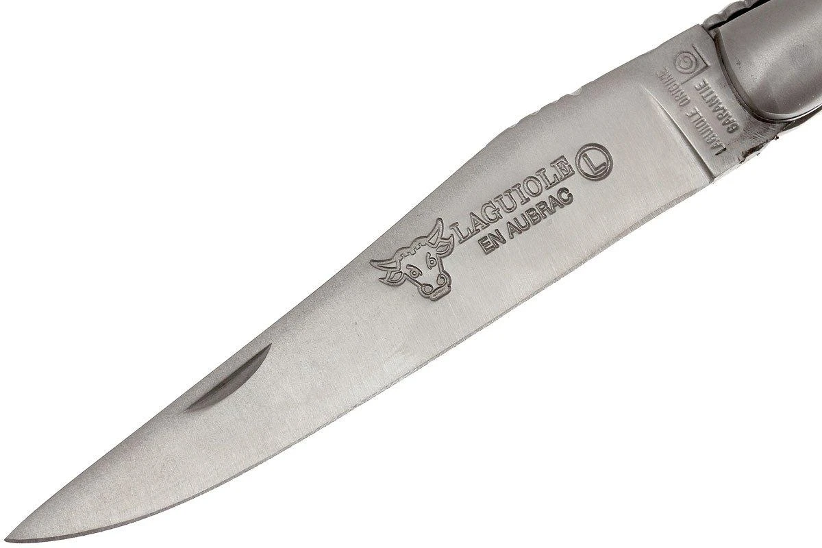 Laguiole En Aubrac 12cm Double Plates, Walnut Burl Limado A Mano, L0712LYI-FSB1 - Imagen 2