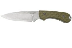 Bradford Knives Guardian 3, 32S-002-MC MagnaCut Sabre Stonewashed, Textured OD Green G10, Cuchillo Fijo