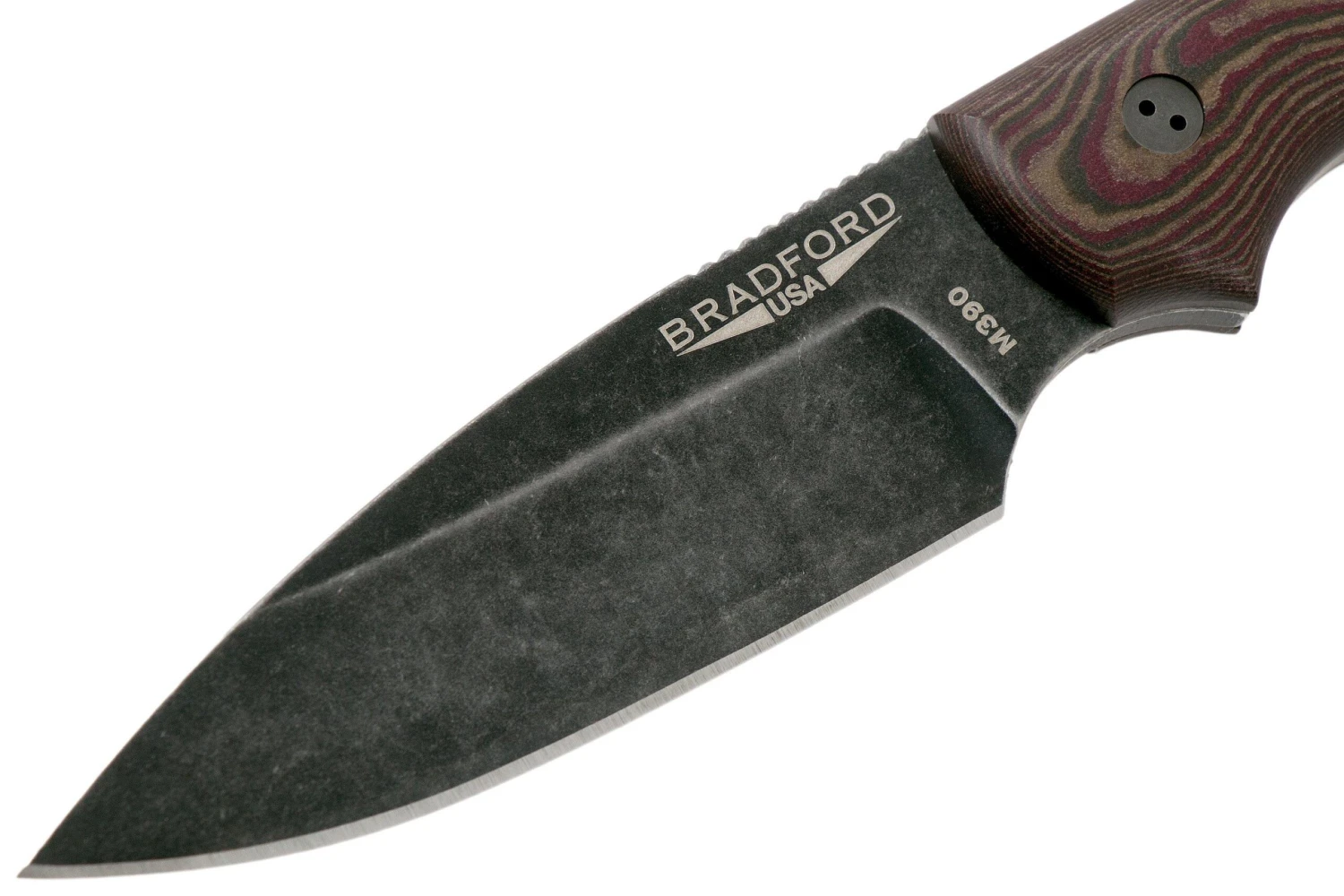 Bradford Guardian 3, 3D Brown-Red Richlite, M390 Sabre Nimbus Knivesandtools Exclusive - Imagen 3