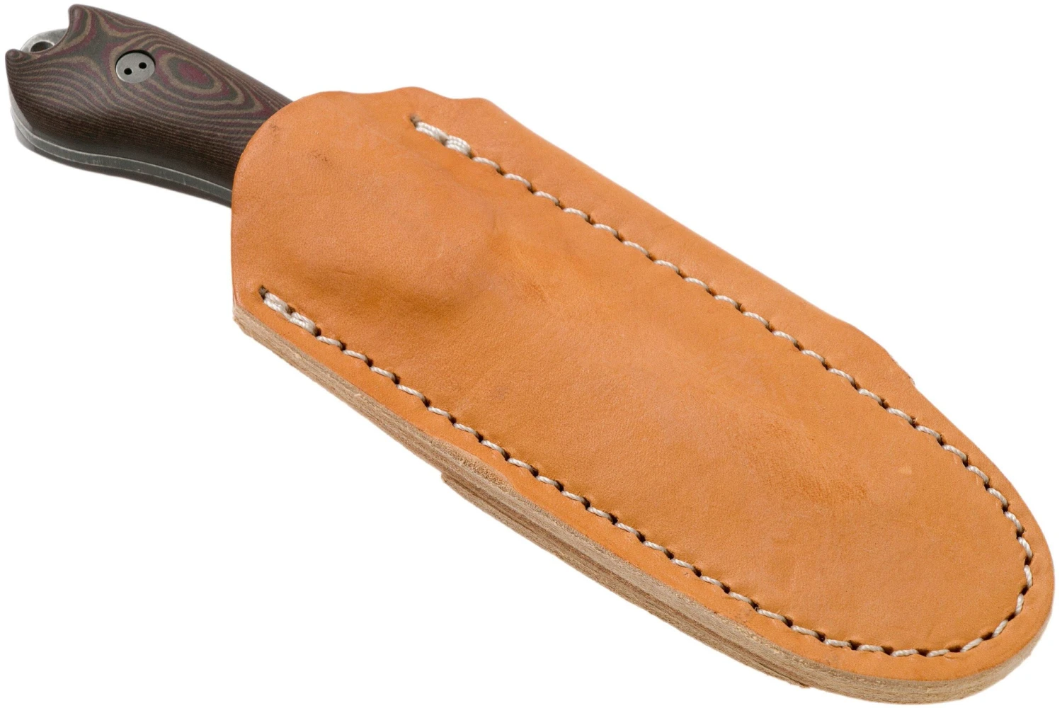 Bradford Guardian 3, 3D Brown-Red Richlite, M390 Sabre Nimbus Knivesandtools Exclusive - Imagen 6