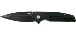 Bestech Fin BG34A-3 Black Stonewashed, Negro G10 Navaja