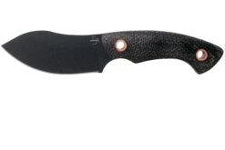 Böker Plus Nessmi Pro 02BO018 Black Micarta Copper Cuchillo Fijo, Jesper Voxnaes Design