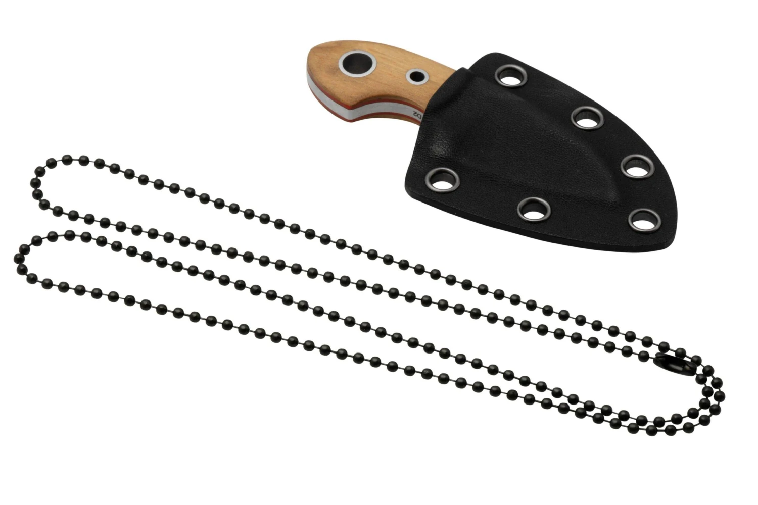 Böker Plus Gnome, D2 02BO322 Olive Wood, Cuchillo De Cuello - Imagen 6