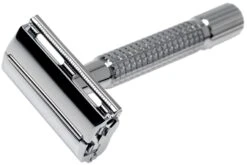 Böker Safety Razor Butterfly Chrome 04BO214 Maquinilla De Afeitar Clásica, Cromada