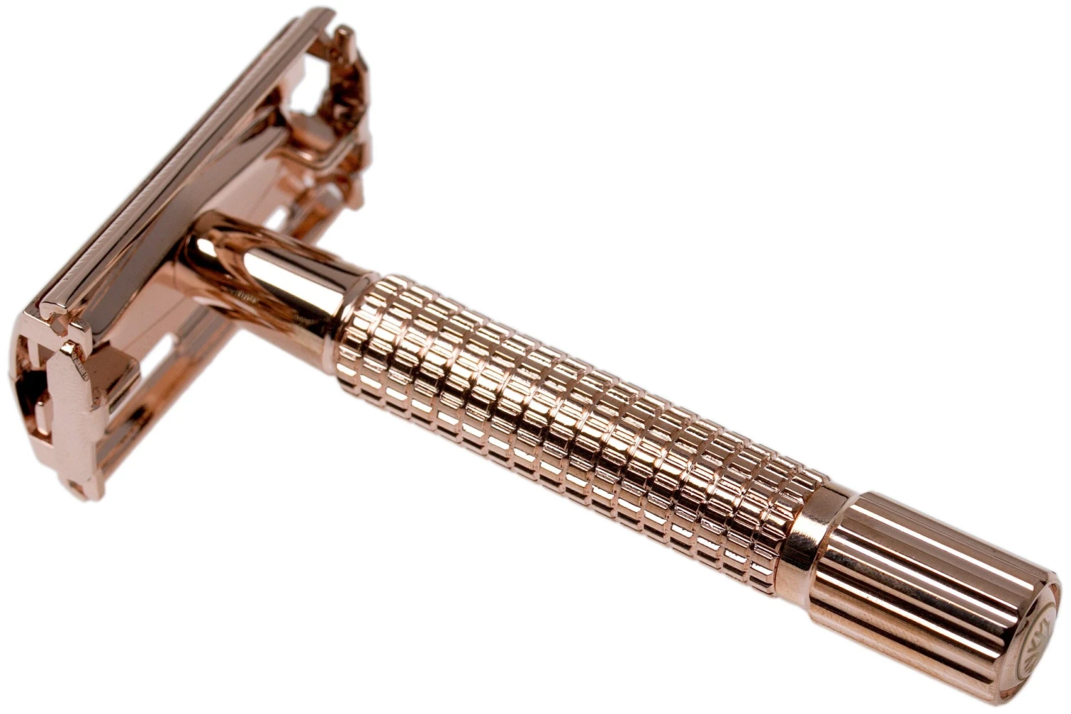 Böker Safety Razor Butterfly Rose Gold 04BO215 Maquinilla De Afeitar Clásica, Oro Rosa - Imagen 2