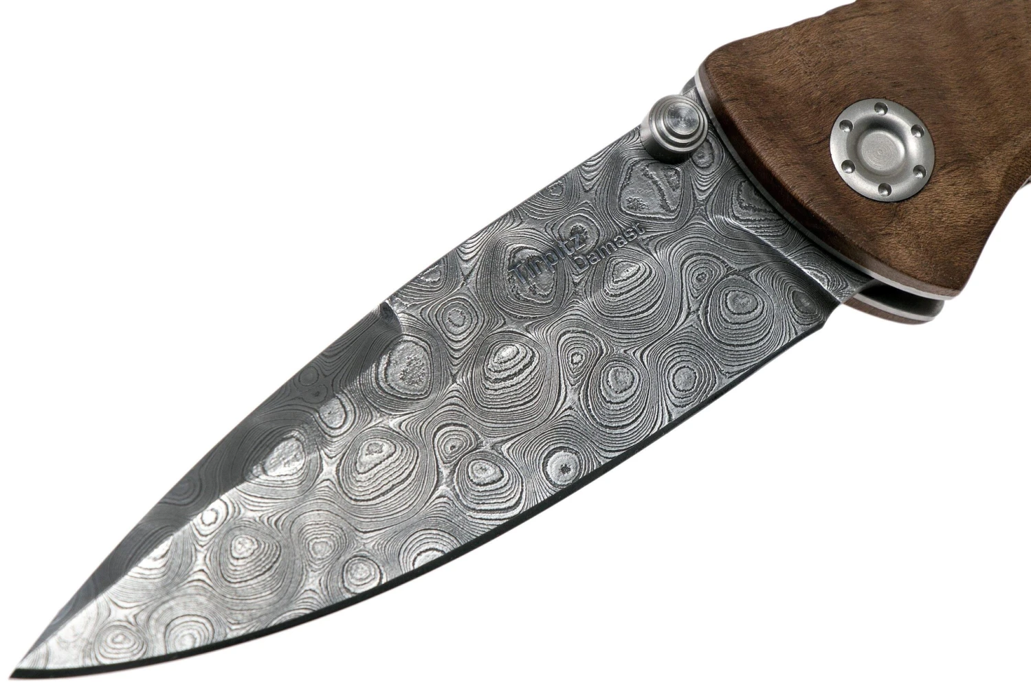 Böker Tirpitz Damast Wood Limited Edition 110192DAM Navaja - Imagen 3