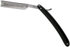 Böker Manufaktur Barber’s Choice, Black Synthetic 140222 Navaja De Afeitar