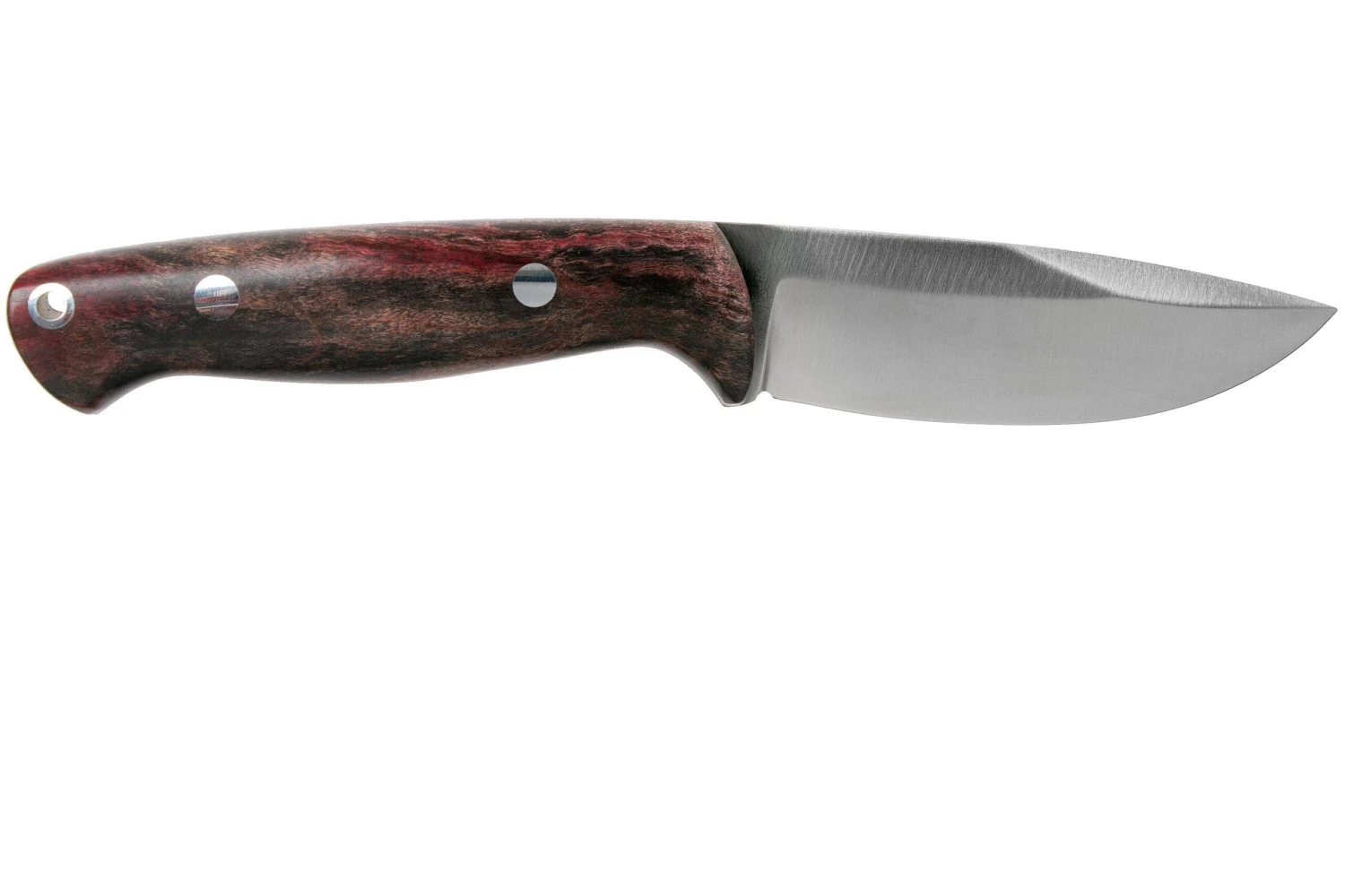 Bark River North Country EDC CPM 154, Red & Black Maple Burl Cuchillo Fijo - Imagen 2