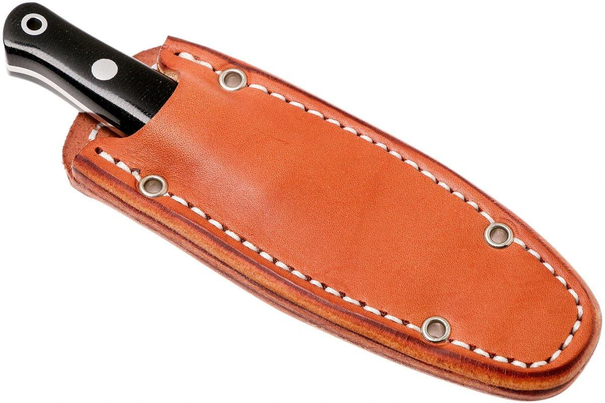 Bark River Mini Bushcrafter CPM 3V, Black Canvas Micarta - Imagen 7