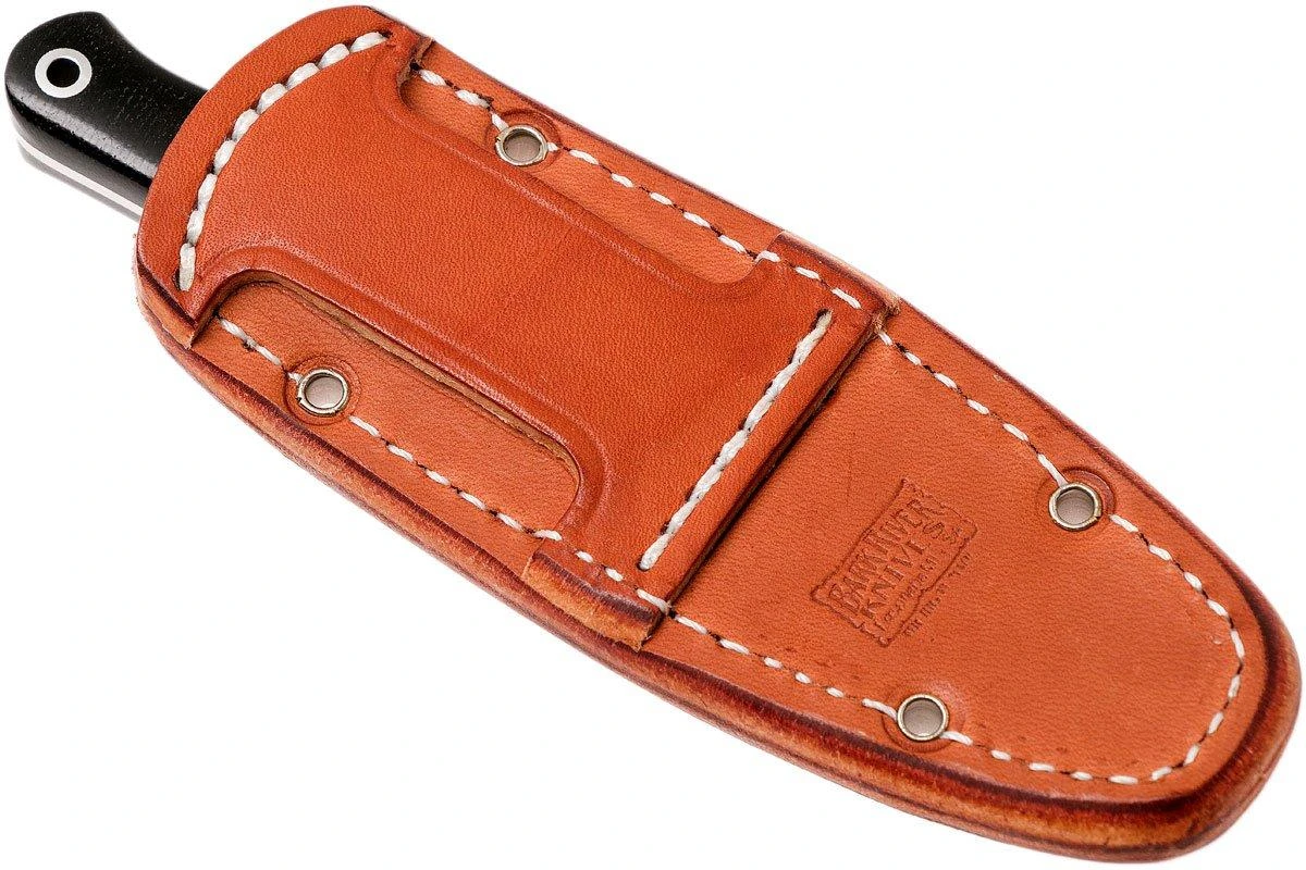 Bark River Mini Bushcrafter CPM 3V, Black Canvas Micarta - Imagen 8