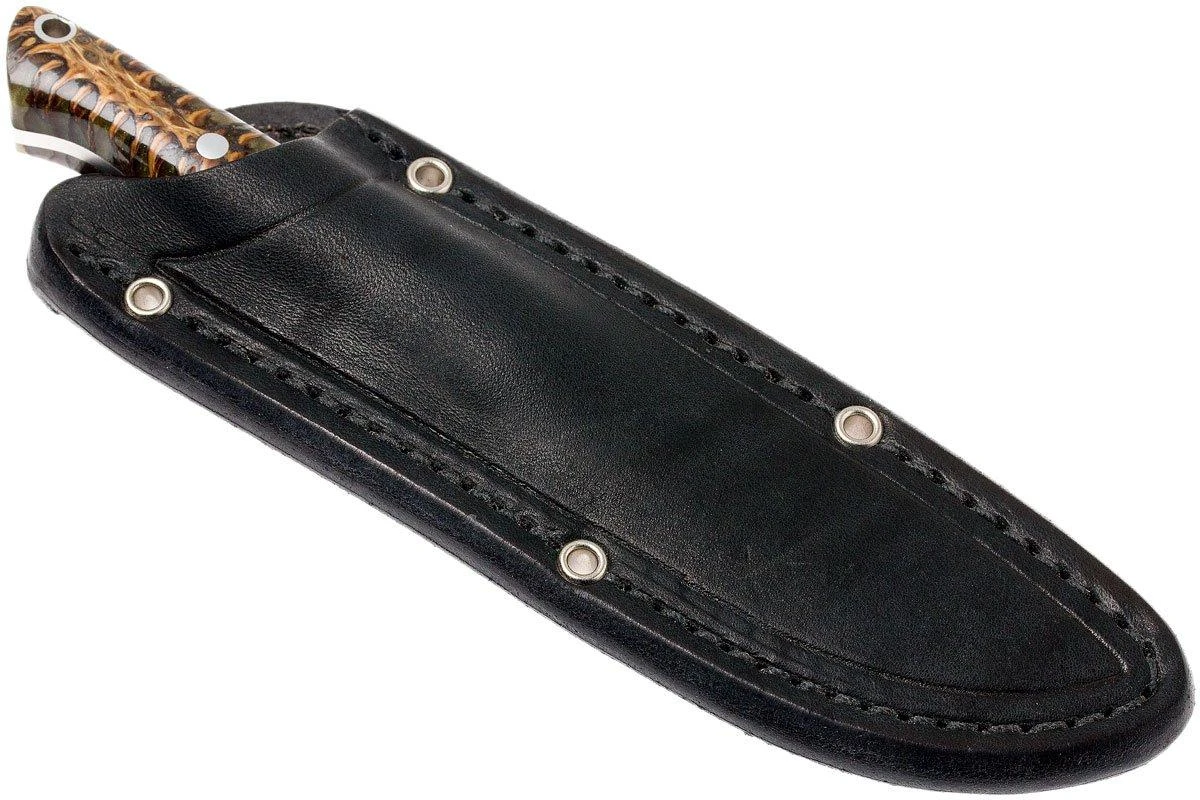 Bark River Bravo EDC A2 Rampless, Green Pinecone, Black Sheath - Imagen 7