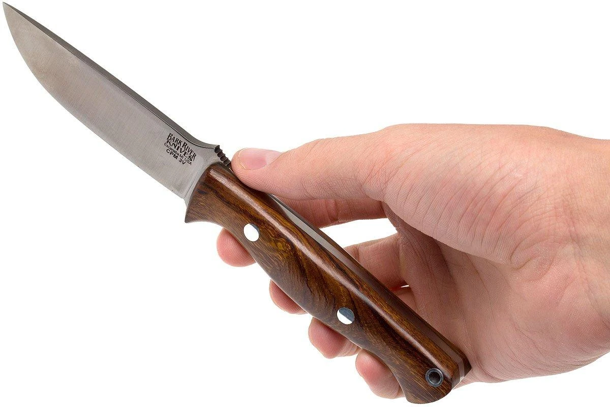 Bark River Gunny CPM 3V, Desert Ironwood, Funda Marrón - Imagen 6