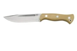 Bark River Cub CPM 3V Antique Ivory Micarta, Cuchillo De Bushcraft