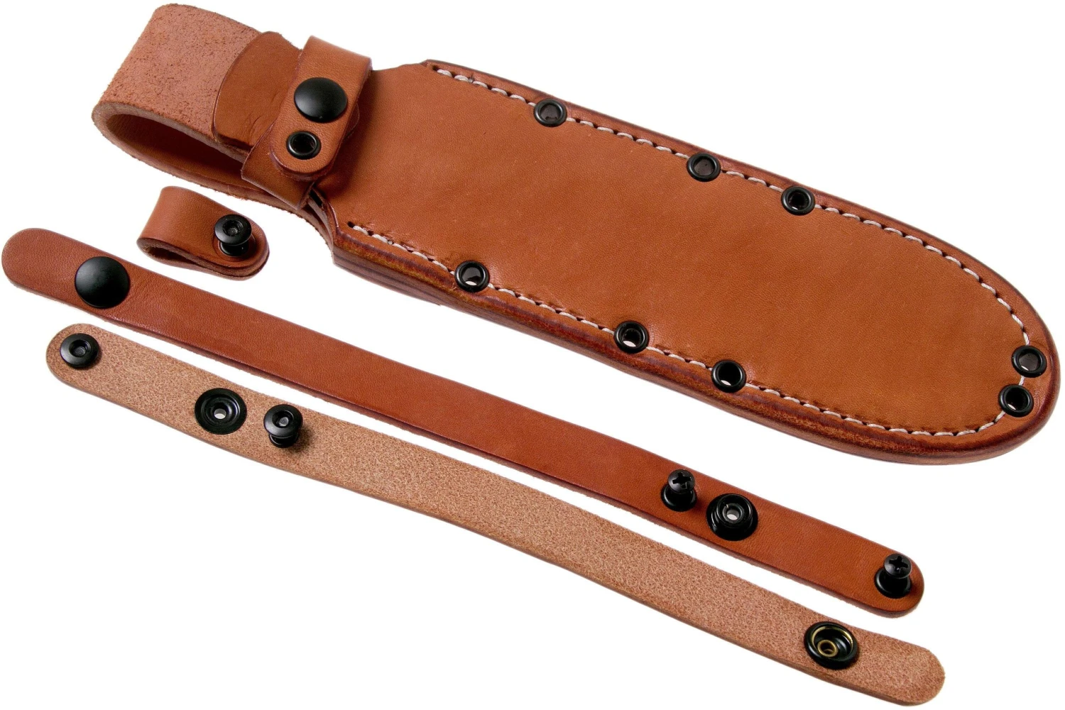 Bark River Bravo Tope Recon CPM 3V Green Canvas Micarta Rampless Cuchillo De Supervivencia - Imagen 6