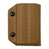 Clip And Carry Kydex Sheath SOG Powerlock, Carbon Fiber Brown SPWRLK-CF-BRN Funda De Cinturón