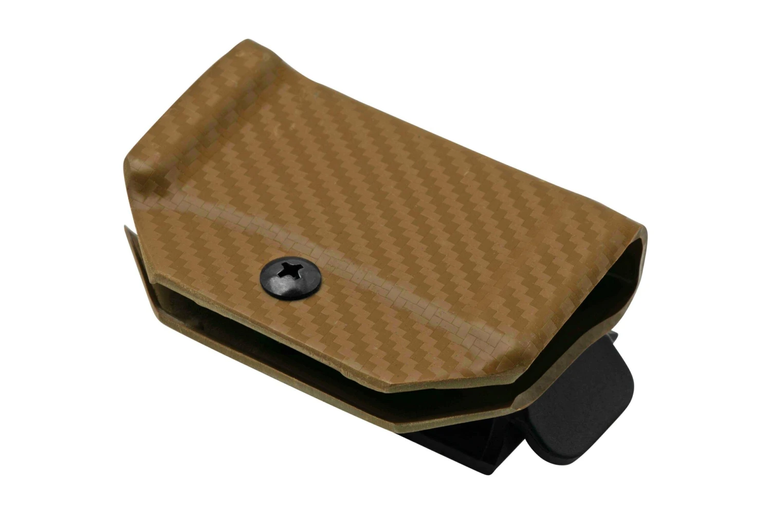 Clip And Carry Kydex Sheath Victorinox Spirit, Carbon Fiber Brown VSPIRIT-CF-BRN Funda De Cinturón - Imagen 2