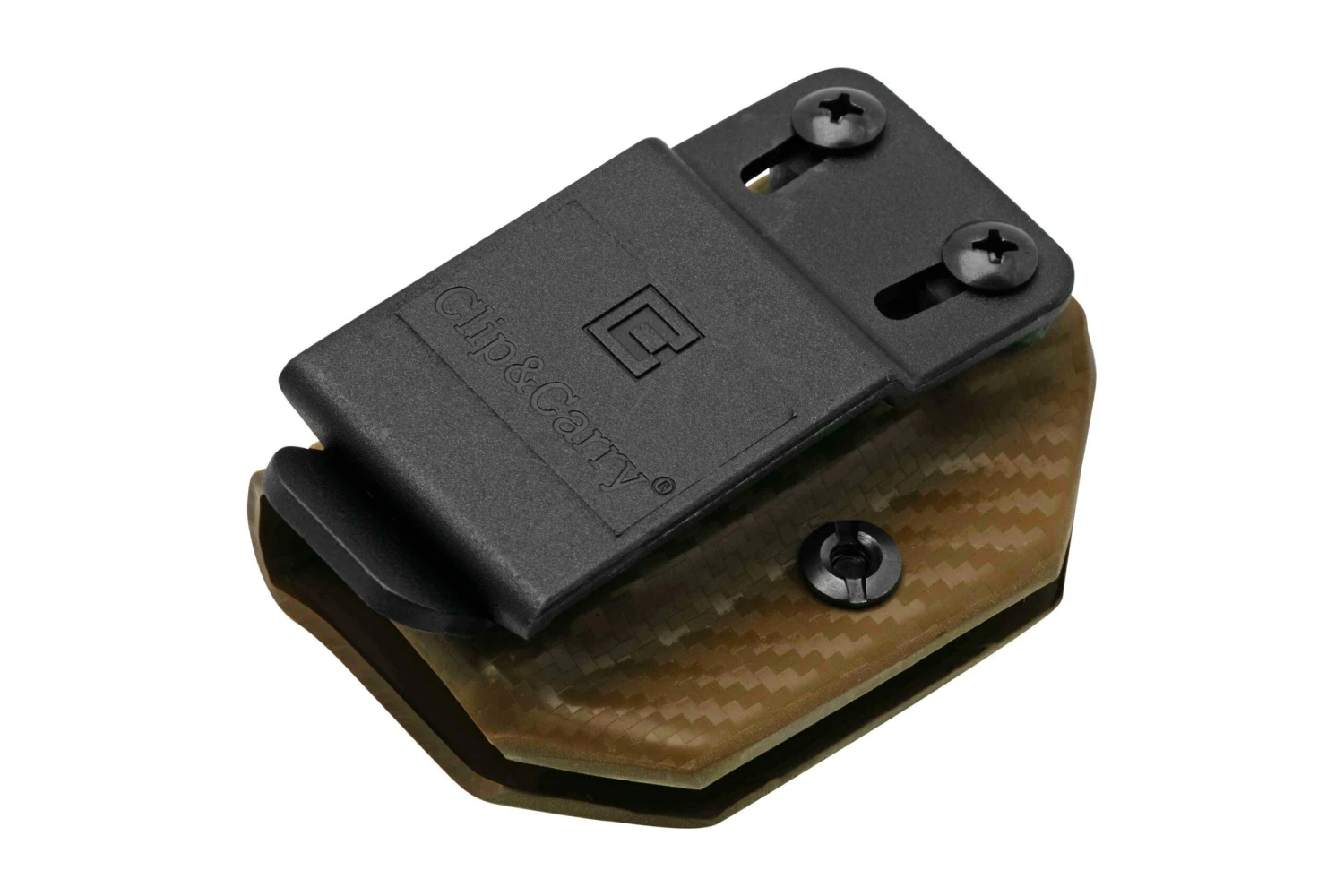 Clip And Carry Kydex Sheath Victorinox Spirit, Carbon Fiber Brown VSPIRIT-CF-BRN Funda De Cinturón - Imagen 3