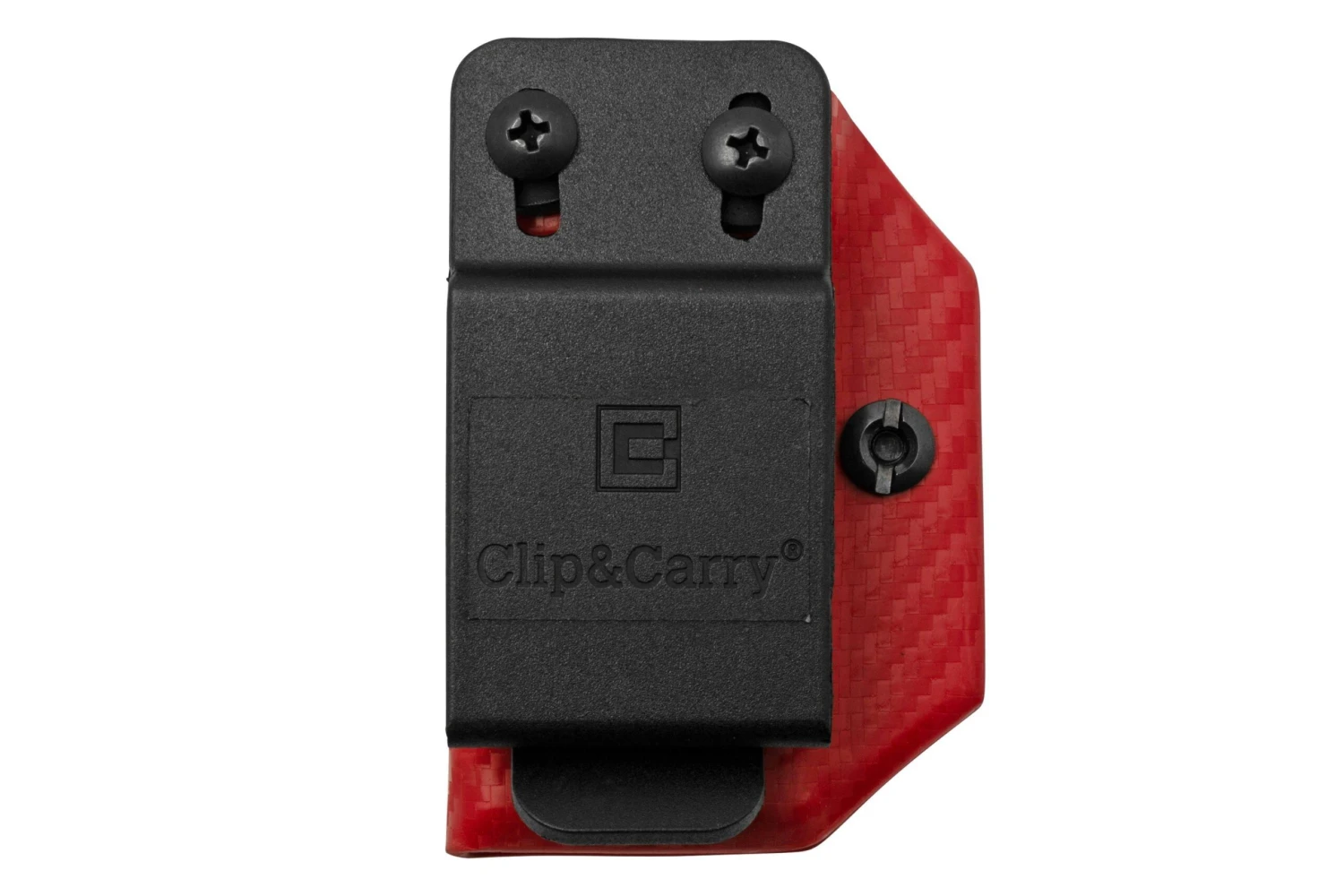 Clip And Carry Kydex Sheath Victorinox Spirit, Carbon Fiber Red VSPIRIT-CF-RED Funda De Cinturón - Imagen 2