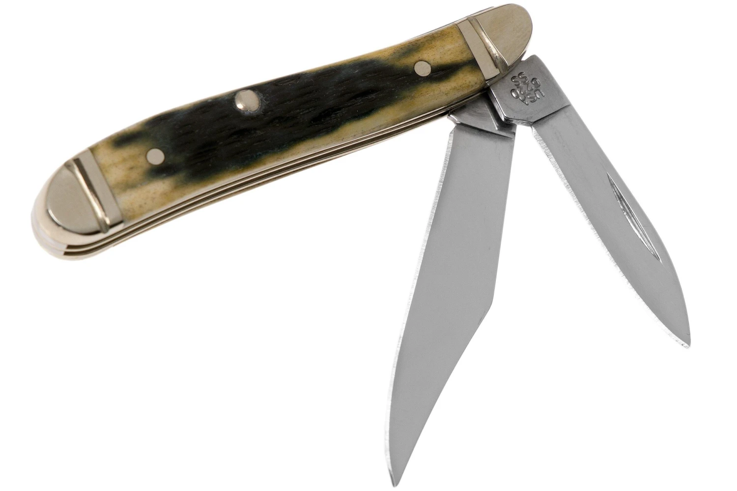 Case Peanut Pocket Worn Olive Green Bone, Peach Seed, 38196, 6220 SS Navaja - Imagen 2