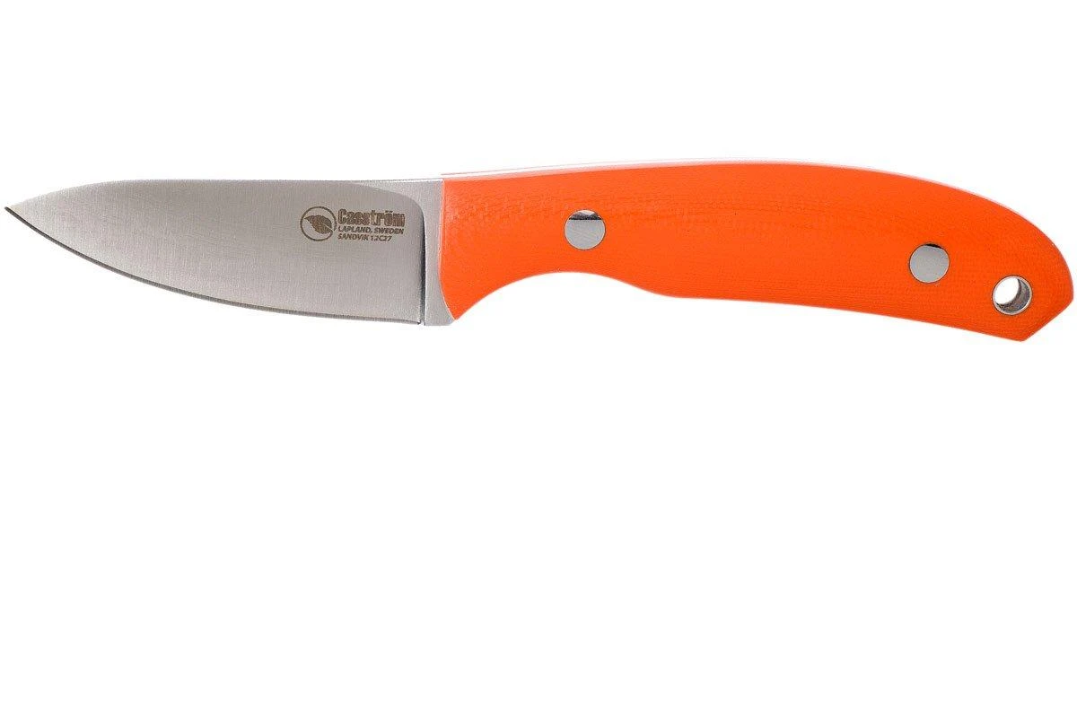 Casström Safari Orange G10 Cuchillo De Caza 10630, Alan Wood Design