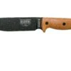 ESEE Model 6 Black Blade 3D Natural Canvas Micarta Cuchillo De Supervivencia 6PB-011 Funda Negra + Clip Plate