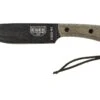 ESEE Model 6HM Cuchillo Bushcraft Modified Handle, Funda De Cuero