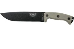 ESEE Junglas 2 Black, JUNGLAS-II Cuchillo De Supervivencia, Funda Kydex, Compatible Con MOLLE