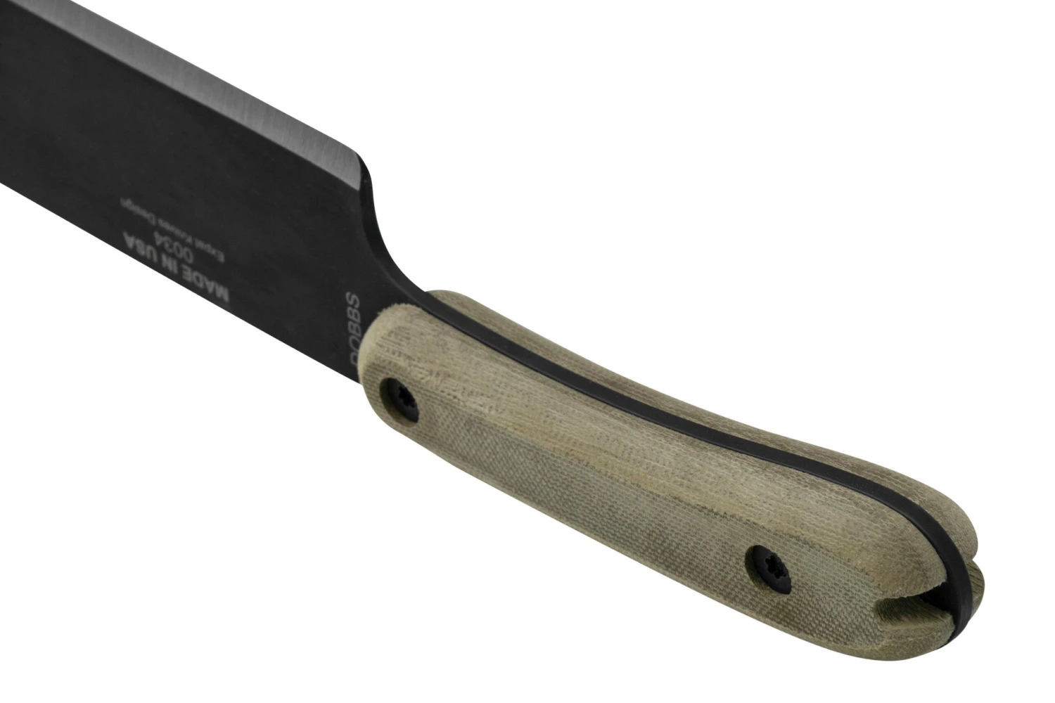 ESEE Expat Knives Libertariat LIBERTARIAT-USA Micarta, Machete Con Funda - Imagen 4