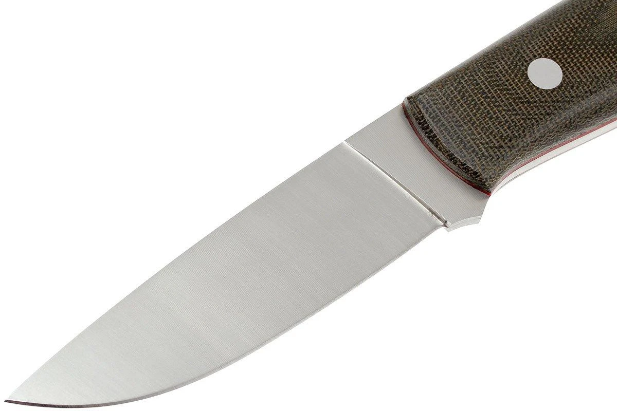 Brisa Trapper 95 - N690Co Flat - Green Canvas Micarta - 2015 - Imagen 2