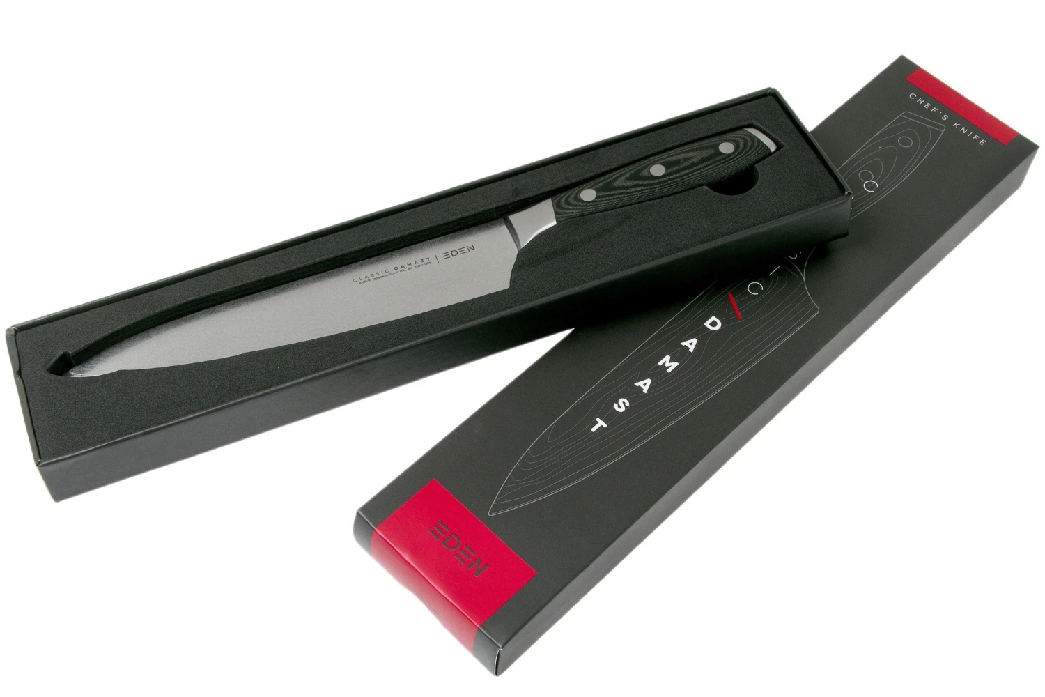 Eden Classic Damast Cuchillo De Chef 20 Cm - Imagen 6