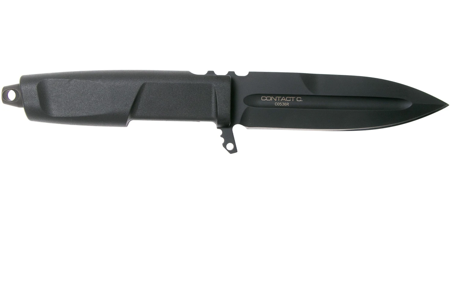 Extrema Ratio Contact C, Black Black 04.1000.0216/BLK Cuchillo Fijo - Imagen 2