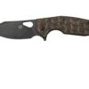 Fox Yaru FX-527CF-2 Snake Skin Fat Carbon Navaja, Diseño Jesper Voxnaes