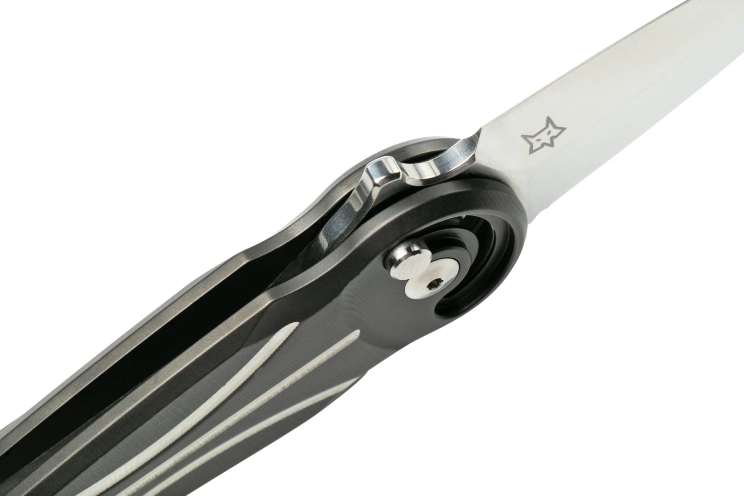 Fox Knives Saturn Para Zurdos Satin Titanium PVD, FX-551 SX Ti Navaja - Imagen 6