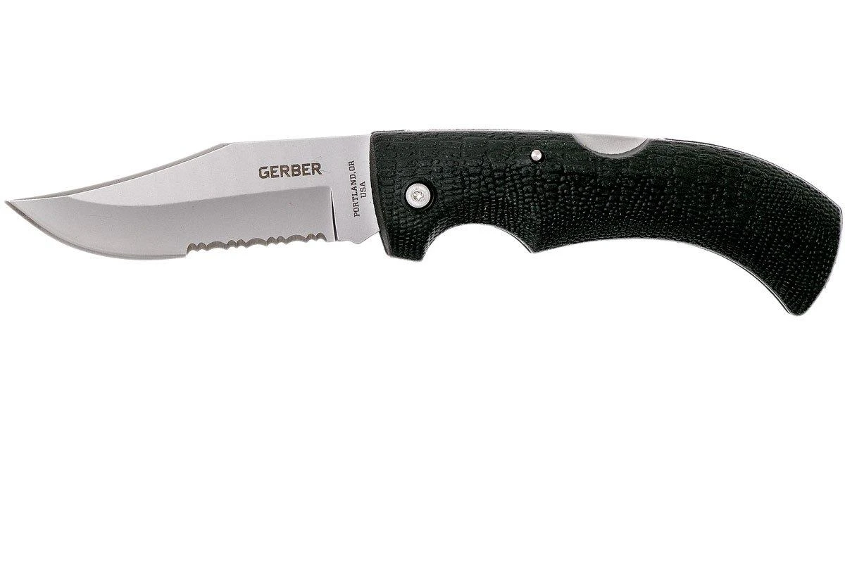 Gerber Gator 06079 Clip Point, Navaja Dentada