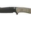 Rick Hinderer Ranch Harpoon Spanto Battle Black Green Micarta Cuchillo De Supervivencia