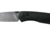 The James Brand The Carter, Black G10, Damascus Navaja KN108147-00