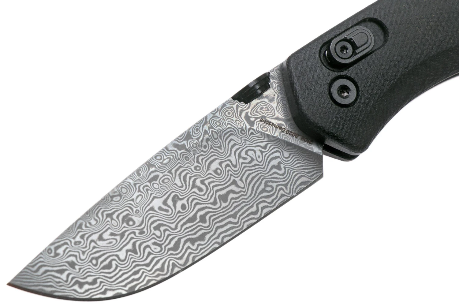 The James Brand The Carter, Black G10, Damascus Navaja KN108147-00 - Imagen 3