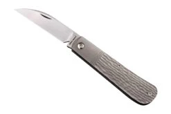 Jack Wolf Laid Back Jack LAIDB-02-TI-JIG Titanium Jigged, Slipjoint Navaja