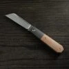 Jack Wolf Midnight Jack, Natural Canvas Micarta MIDNI-01-NAT Navaja Slipjoint