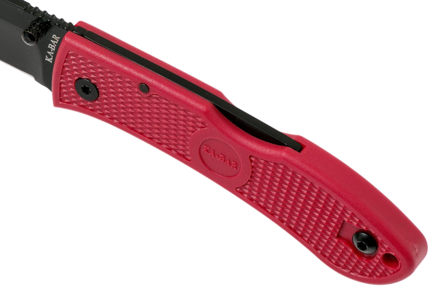 KA-BAR Dozier Folding Hunter Red 4062RD - Imagen 7