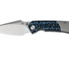 Kansept Fenrir K1034A3 Stonewashed, Black & Blue G10 Navaja, Diseño Greg Schob
