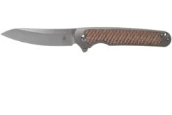 Kizer Clutch Ki4556A3 Micarta Tan Navaja, Carlos Elstner Design