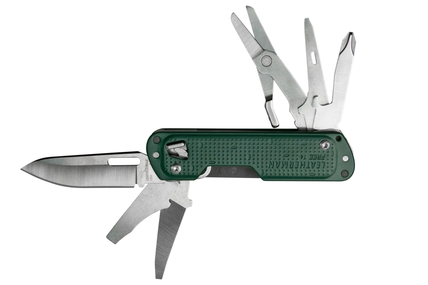 Leatherman Free T4 Evergreen, FREE-T4-EG Multiherramienta