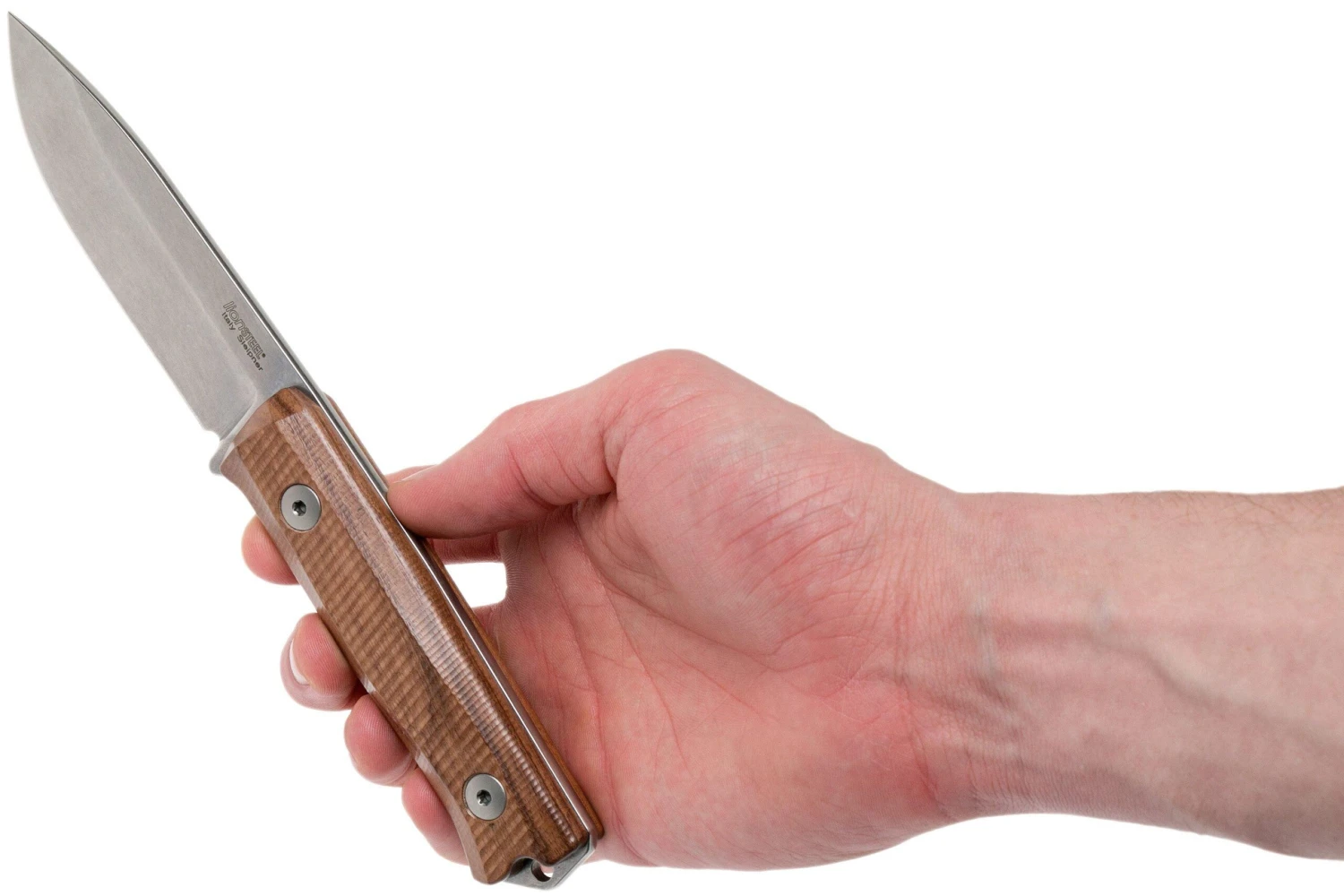 LionSteel B40 Santos Wood B40-ST Cuchillo De Bushcraft - Imagen 6