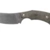 LionSteel H1 Skinner CVG Green Canvas Micarta Cuchillo Fijo, Tommaso Rumici Design