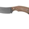 LionSteel H1 Skinner CVN Natural Canvas Micarta Cuchillo Fijo, Tommaso Rumici Design