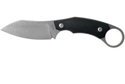 LionSteel H1 Skinner GBK Black G10 Cuchillo Fijo, Tommaso Rumici Design