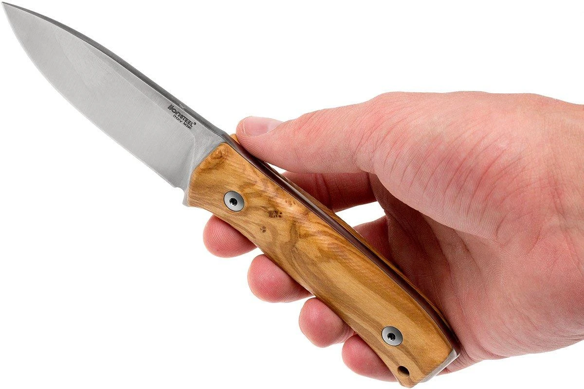 LionSteel M4-UL M390, Olivewood Handle - Imagen 6